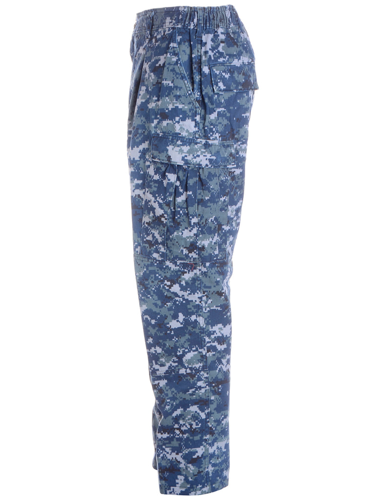 Beyond Retro Label Label Jacob Tapered Army Trousers