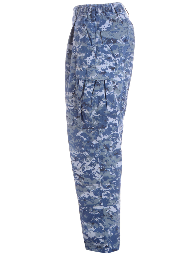 Beyond Retro Label Label Jacob Tapered Army Trousers