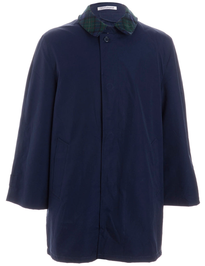 Beyond Retro Label Label Jimmy Check Collar Trench Coat