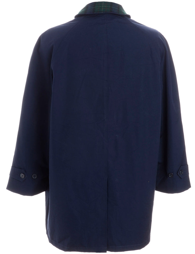 Beyond Retro Label Label Jimmy Check Collar Trench Coat