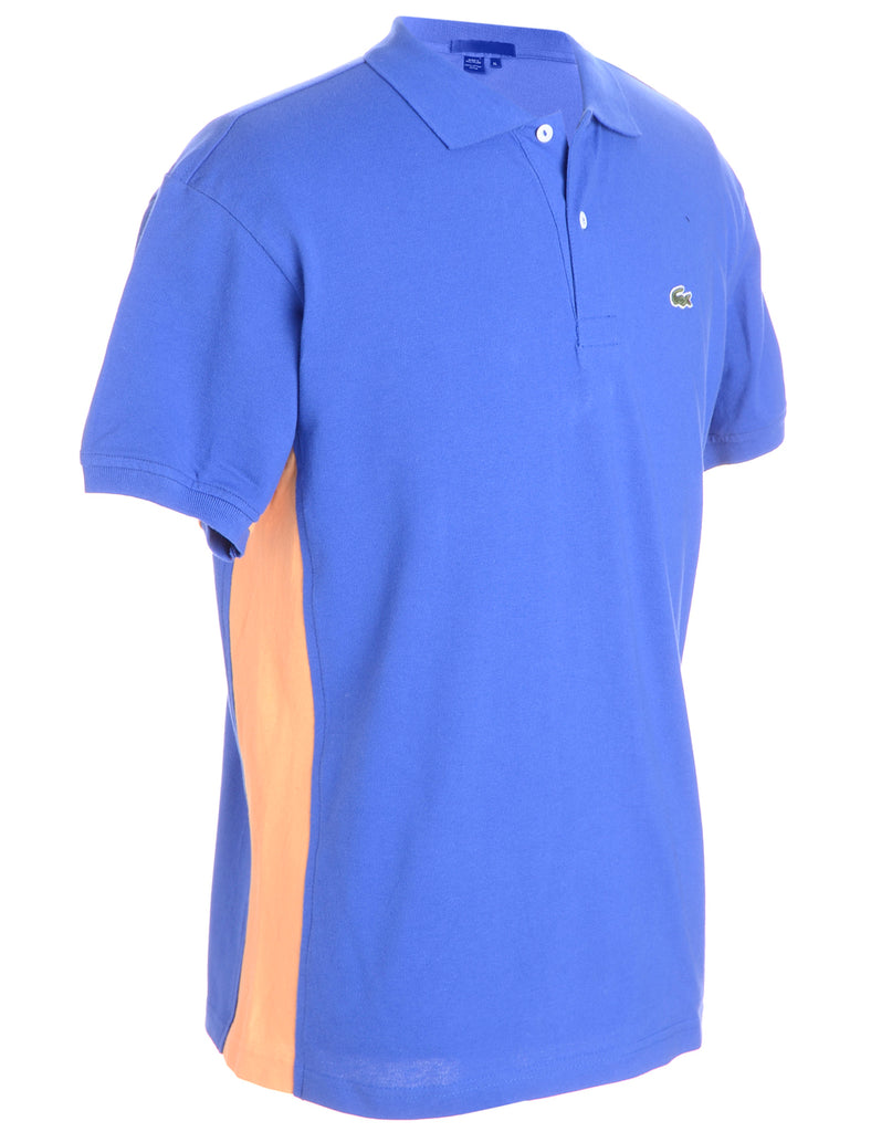 Beyond Retro Label Label Josh Contrast Side Panel Polo Top