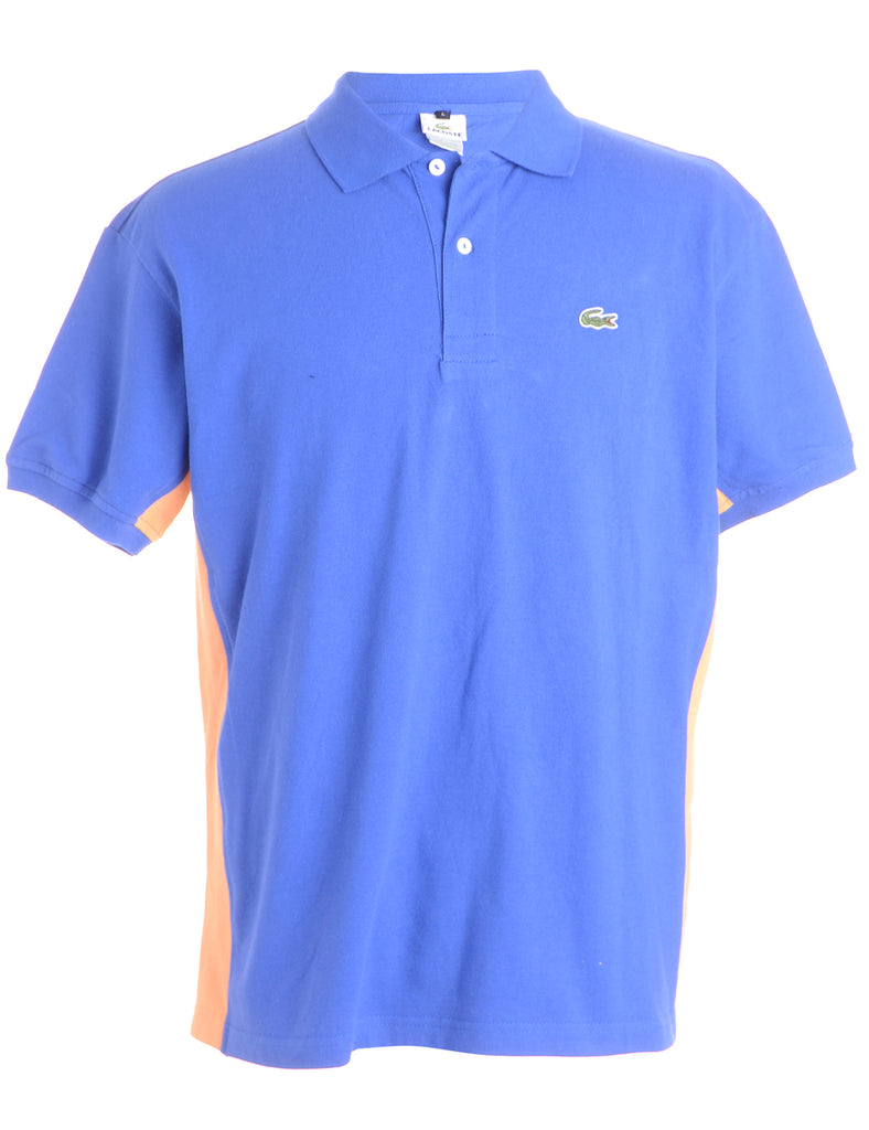 Beyond Retro Label Label Josh Contrast Side Panel Polo Top