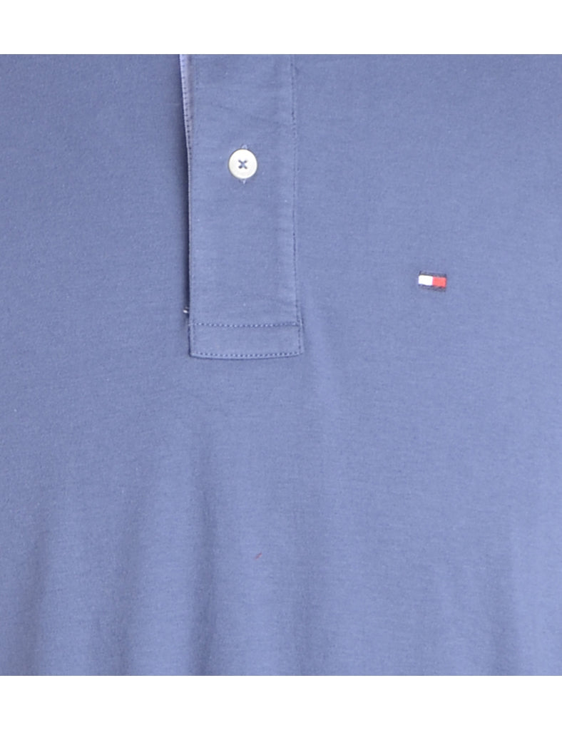 Label Josh Contrast Side Panel Polo Top
