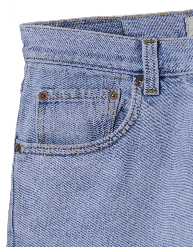 Beyond Retro Label Label Light Wash Cropped Jeans