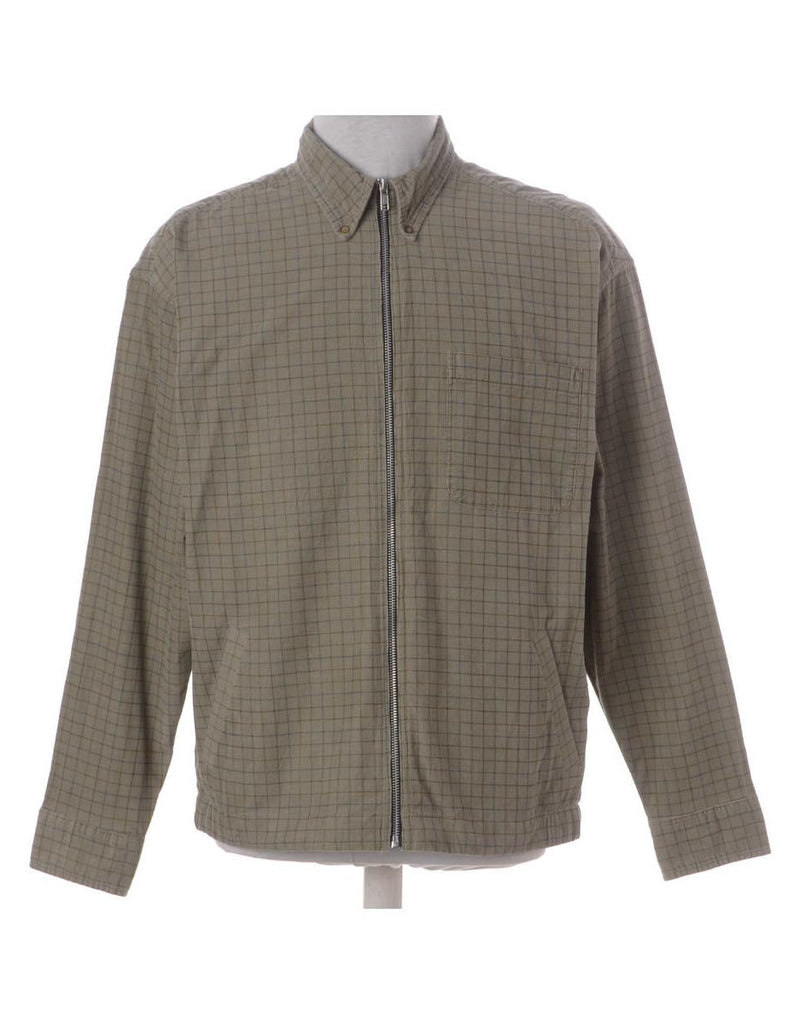 Label Lightweight Clint Conversational Printed Shacket
