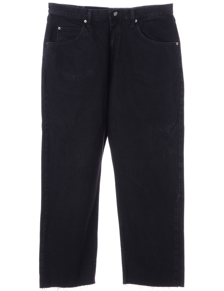 Beyond Retro Label Label Men's Cropped Jeans