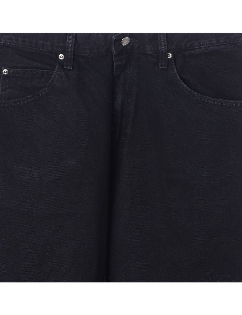 Beyond Retro Label Label Men's Cropped Jeans