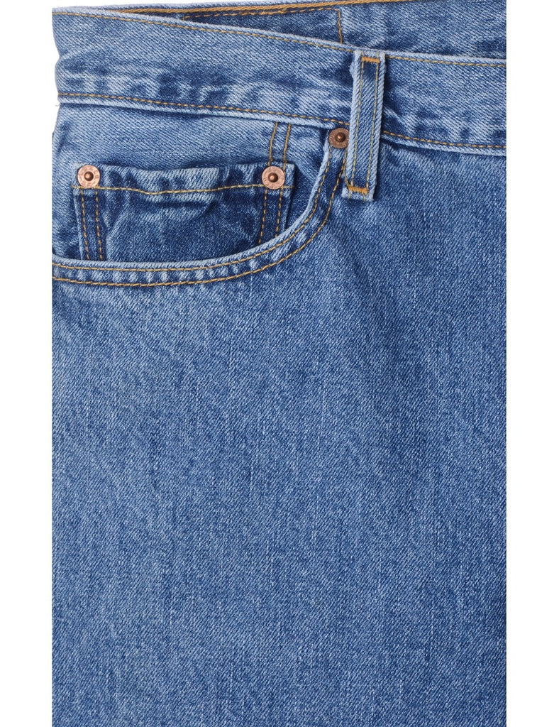 Beyond Retro Label Label Men's Cropped Jeans