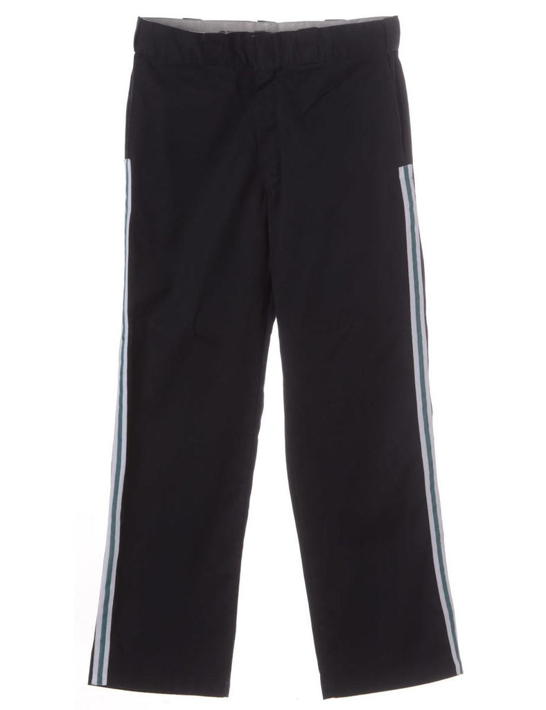 Beyond Retro Label Label Side Stripe Cropped Trouser