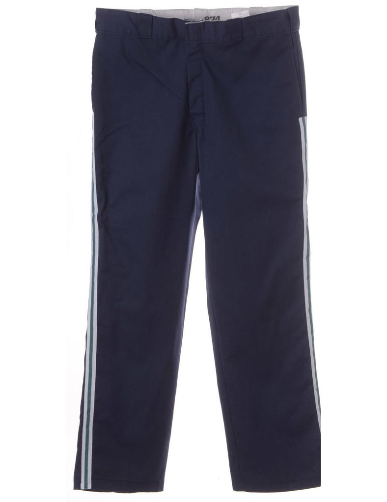 Beyond Retro Label Label Side Stripe Cropped Trouser