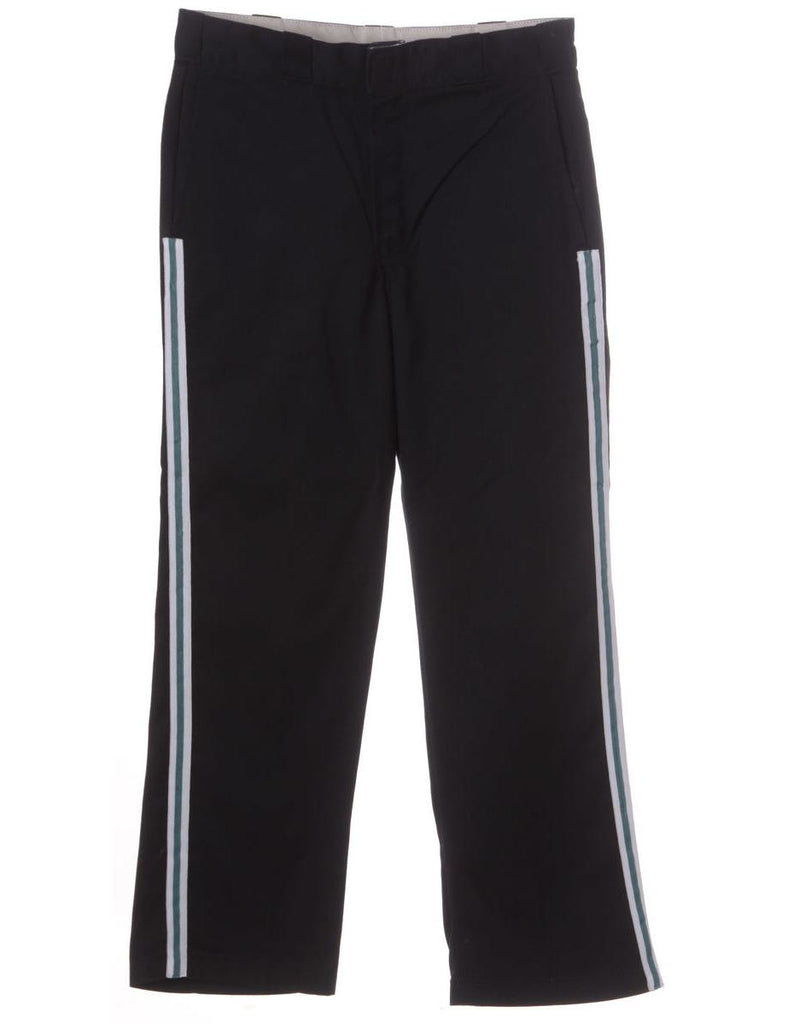 Beyond Retro Label Label Side Stripe Cropped Trouser