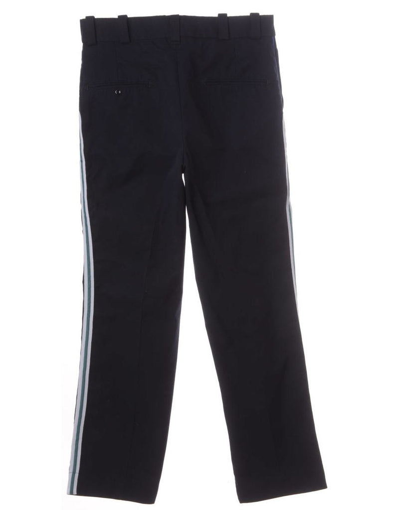 Beyond Retro Label Label Side Stripe Cropped Trouser