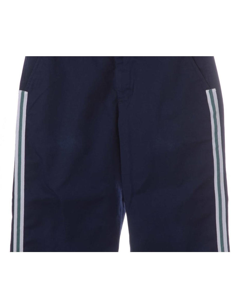 Beyond Retro Label Label Side Stripe Cropped Trouser