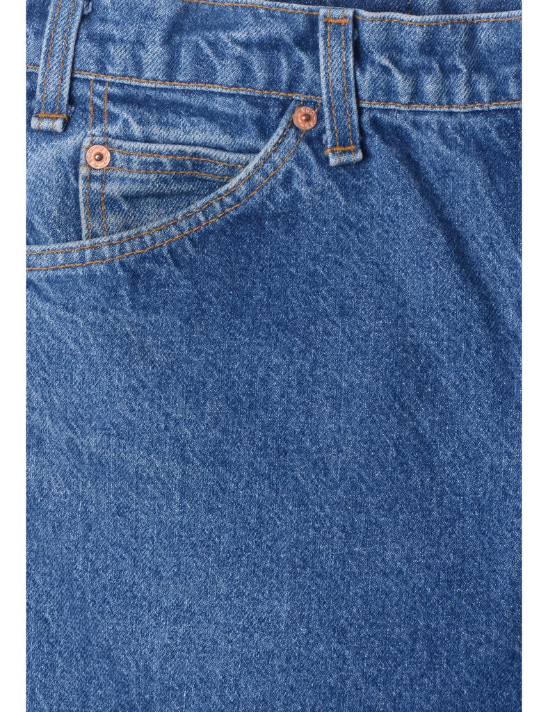 Beyond Retro Label Label Stone Wash Cropped Jeans