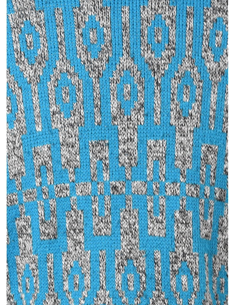 Beyond Retro Label Label Straight Hem Chunky Knit Jumper