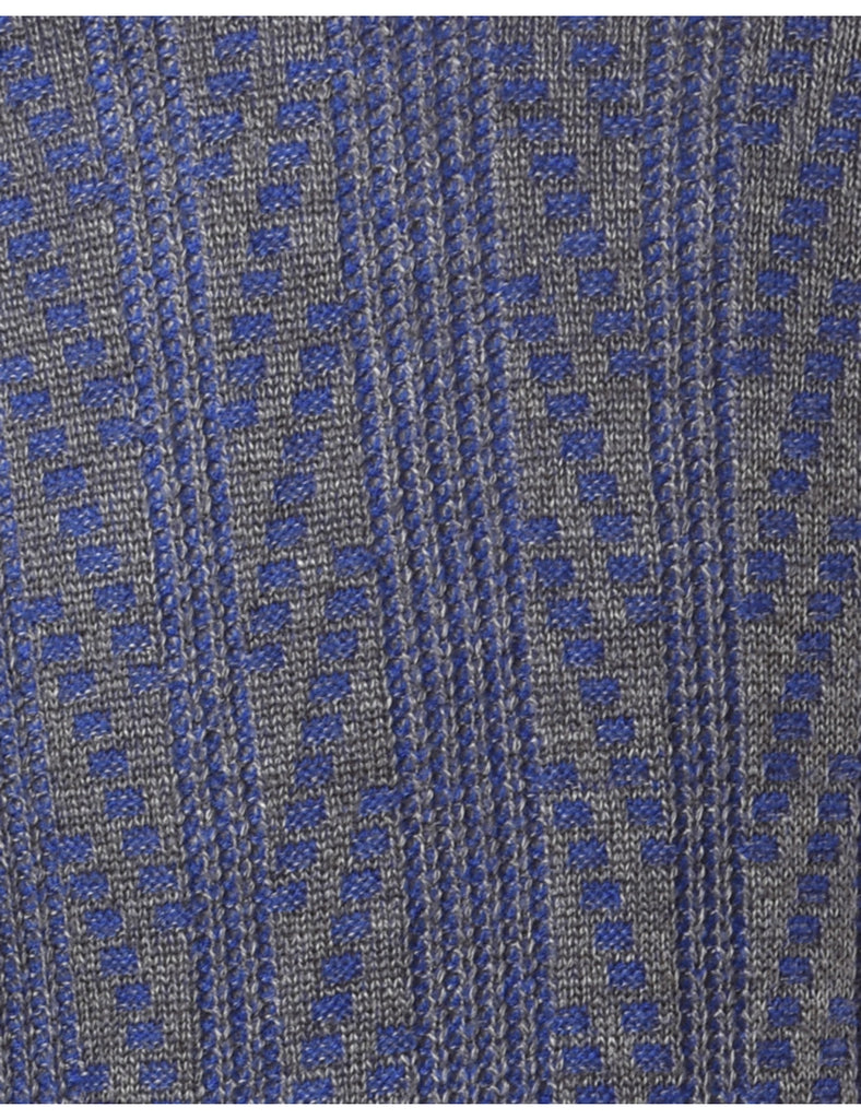 Beyond Retro Label Label Straight Hem Chunky Knit Jumper