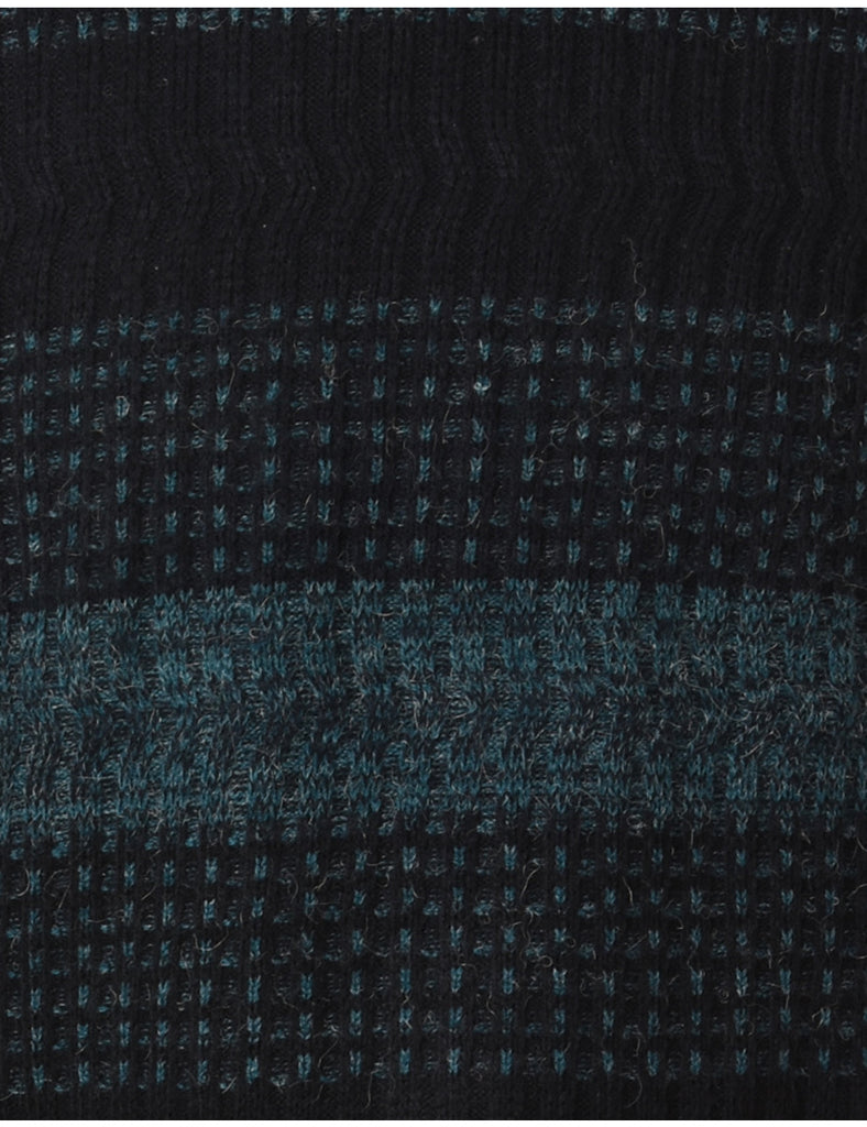 Beyond Retro Label Label Straight Hem Chunky Knit Jumper