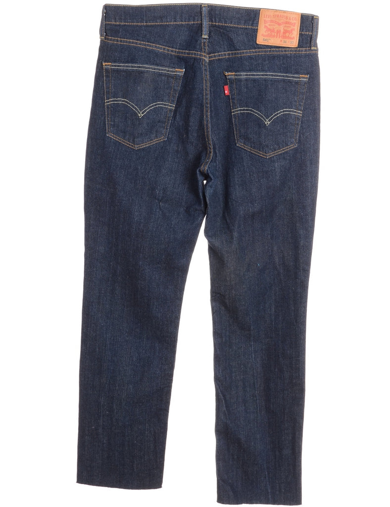 Beyond Retro Label Label Tapered Cropped Jeans