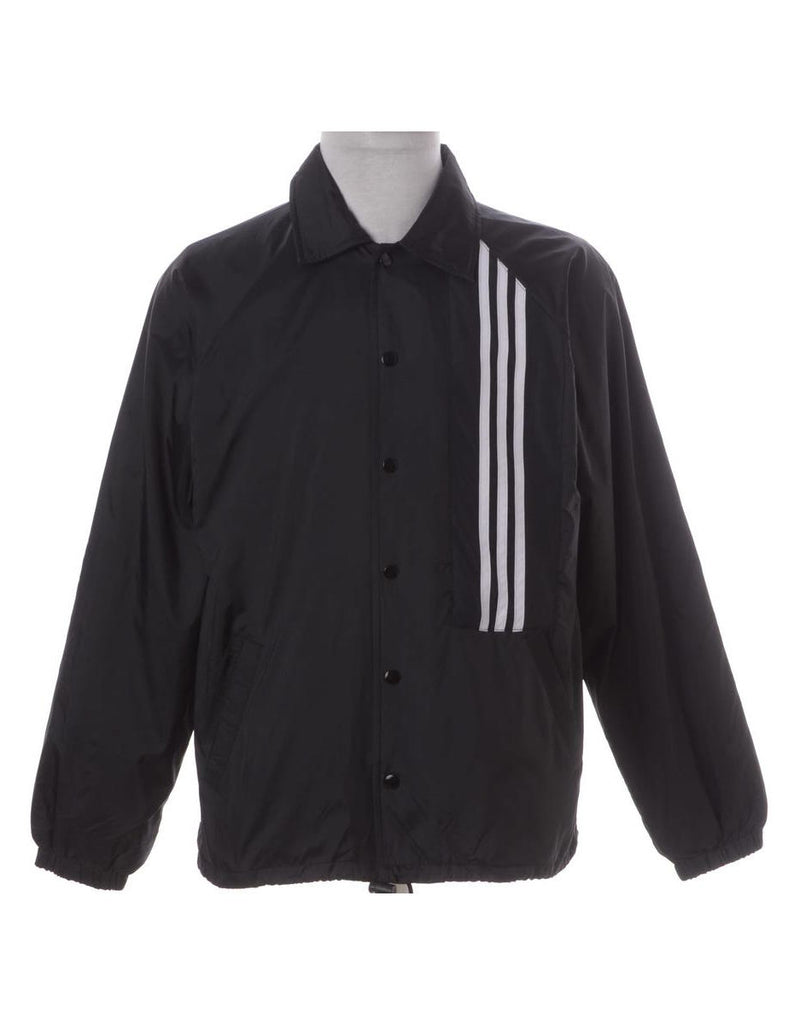 Beyond Retro Label Label Tino Stripe Front Coach Jacket