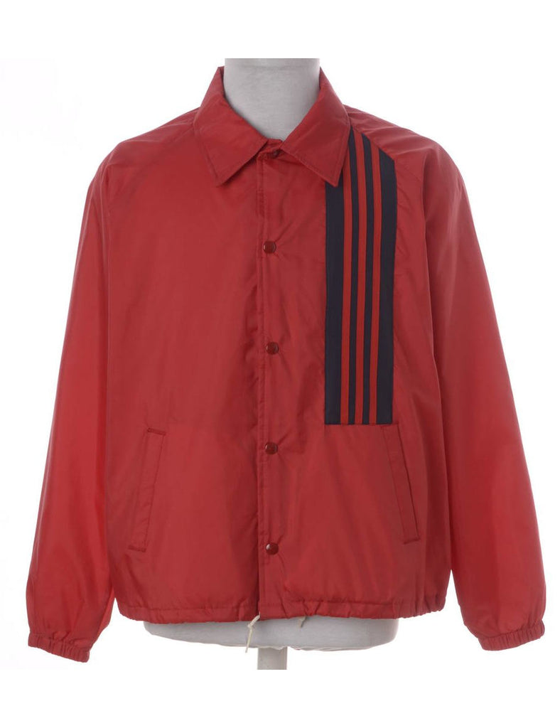 Beyond Retro Label Label Tino Stripe Front Coach Jacket