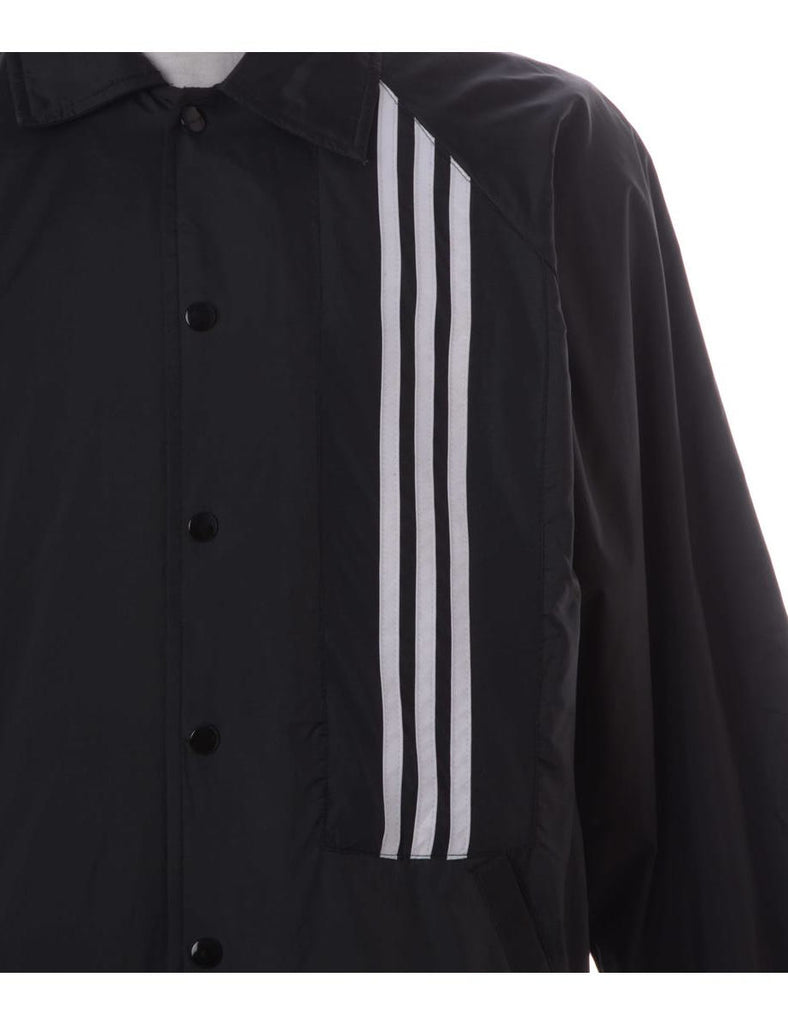 Beyond Retro Label Label Tino Stripe Front Coach Jacket