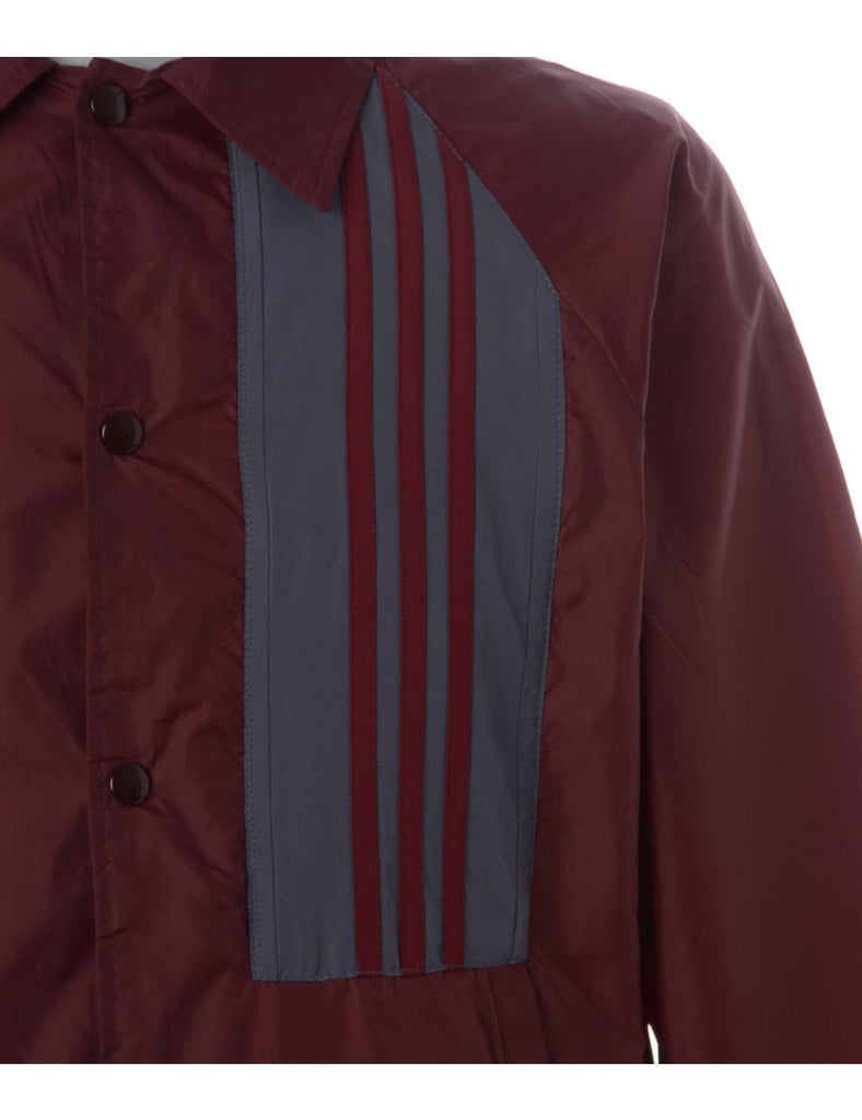 Beyond Retro Label Label Tino Stripe Front Coach Jacket
