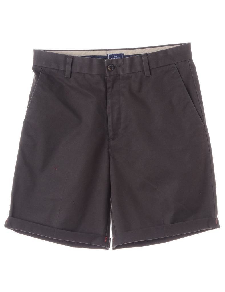 Beyond Retro Label Label Tommy Roll Hem Shorts