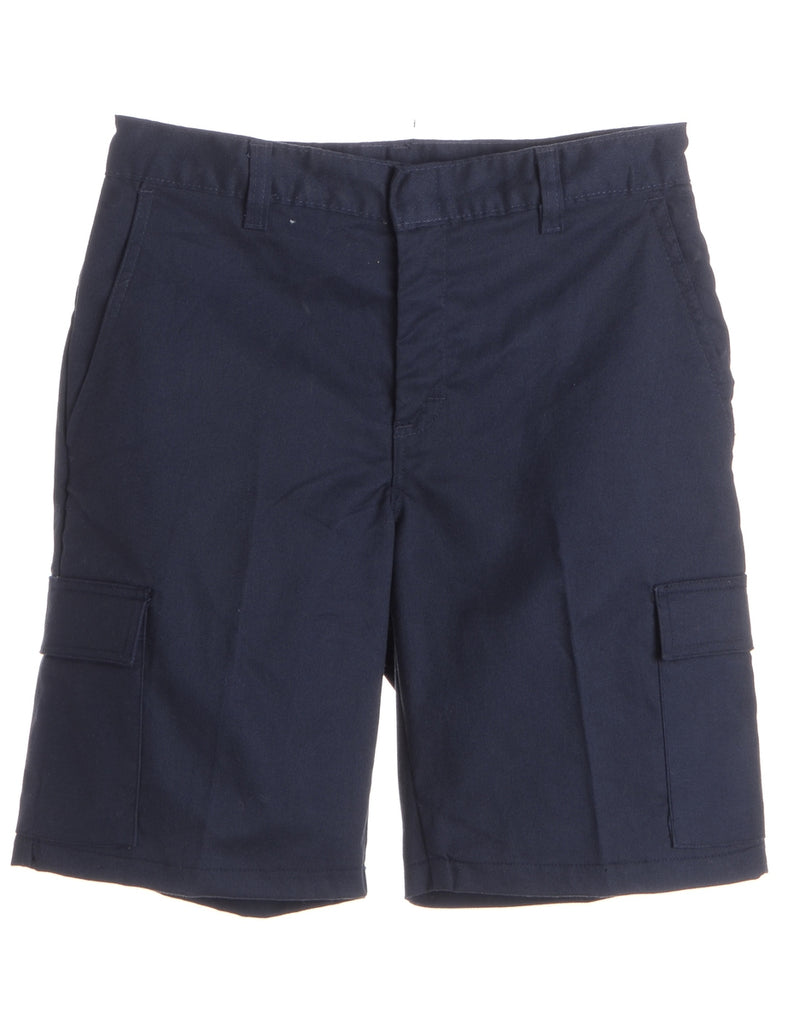 Beyond Retro Label Label Workwear Shorts With Side Pocket
