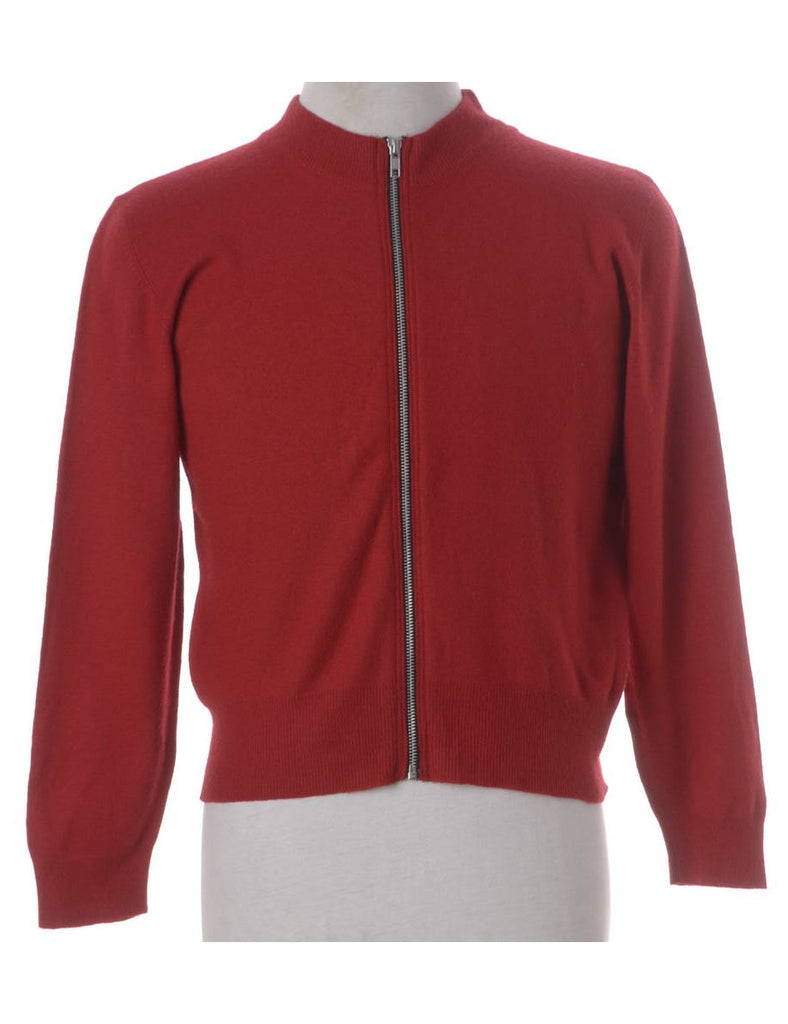 Beyond Retro Label Label Xander Zip Through Knit