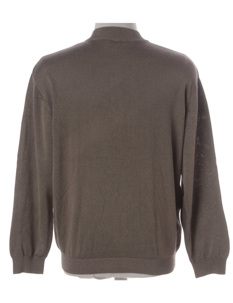 Beyond Retro Label Label Xander Zip Through Knit