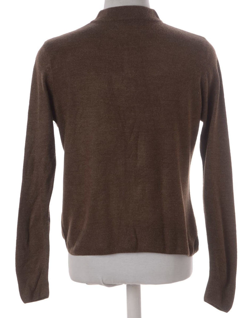 Beyond Retro Label Label Xander Zip Through Knit