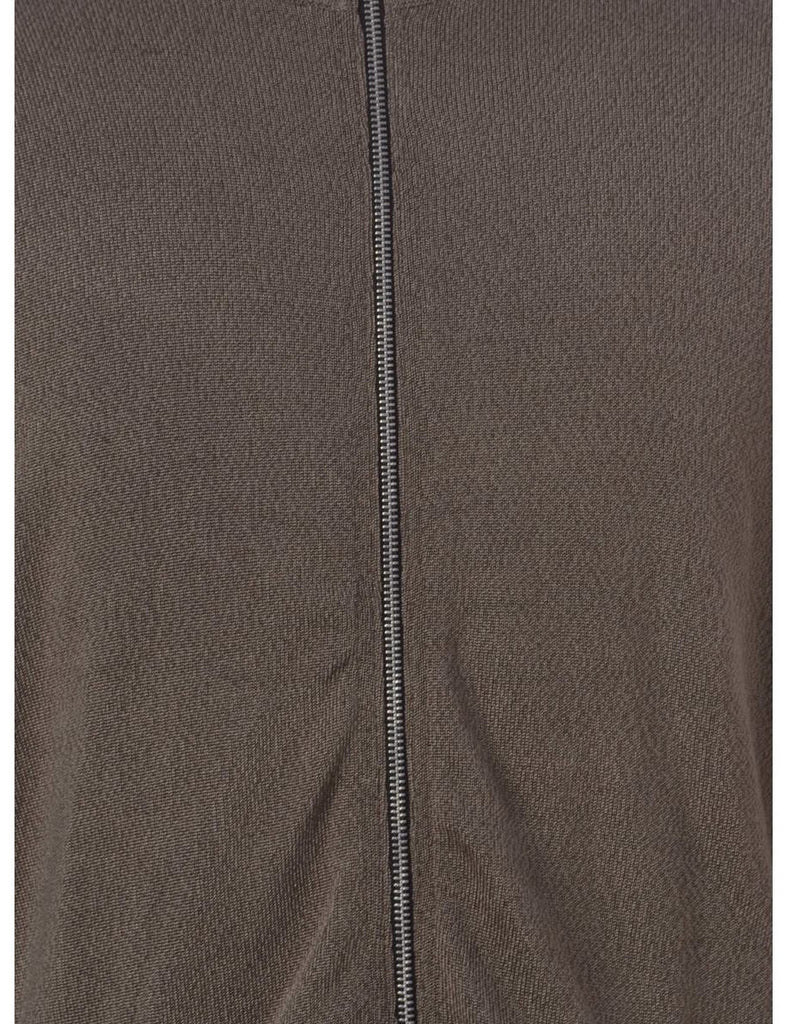 Beyond Retro Label Label Xander Zip Through Knit