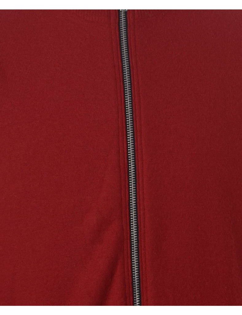 Beyond Retro Label Label Xander Zip Through Knit