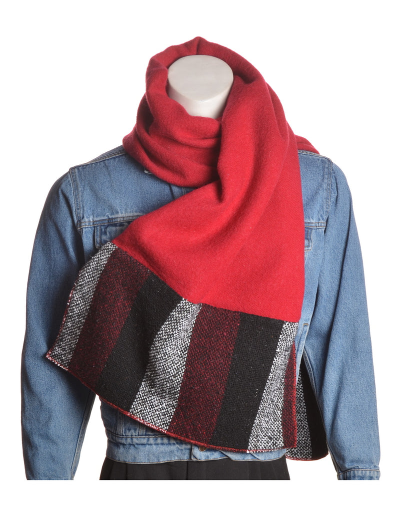 Beyond Retro Label Blanket Scarf - Accessories - Beyond Retro
