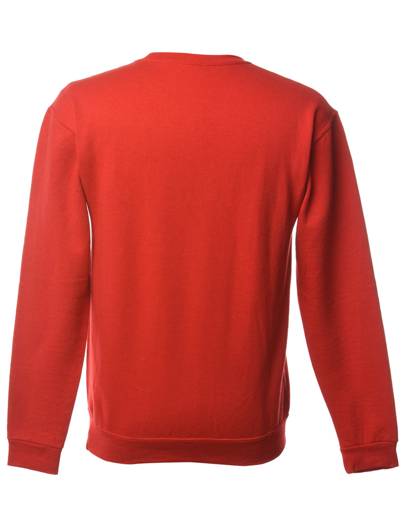 Beyond Retro Label Beyond Retro Reworked Christmas Jumper With Bells
