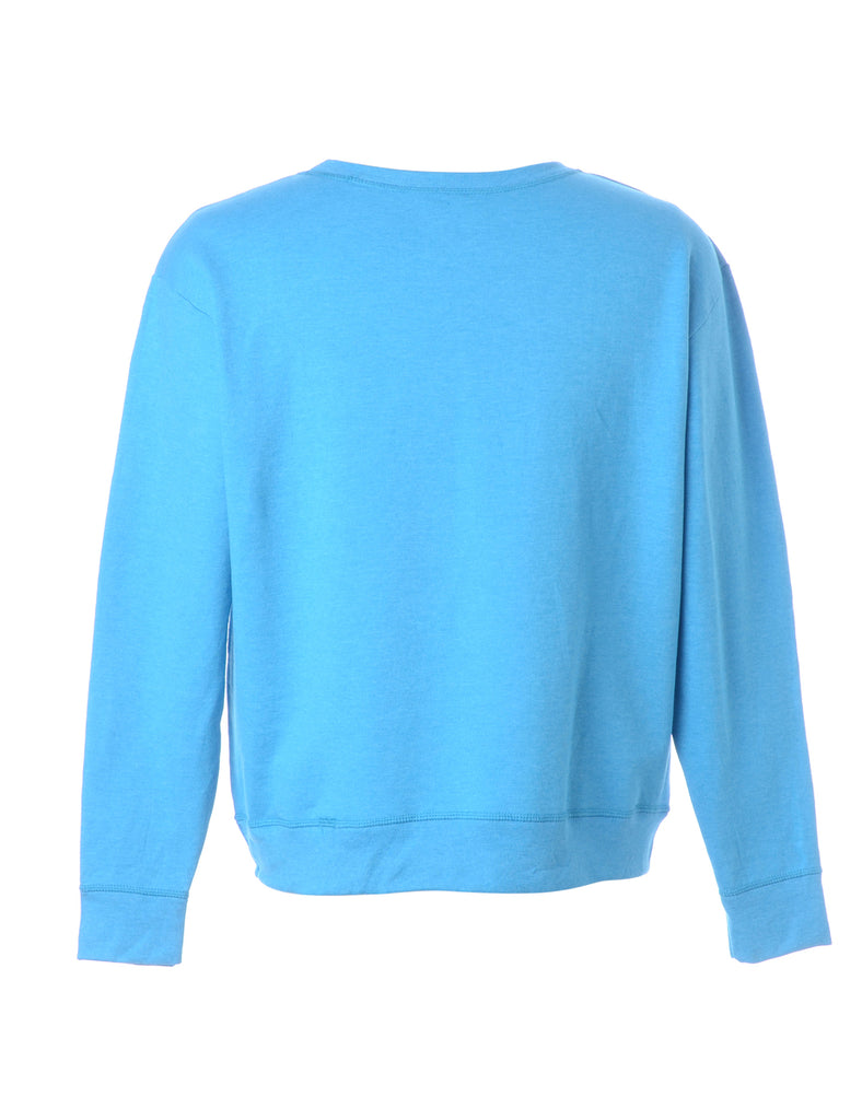 Label Activewear Embroidered Sweatshirt - Sweatshirts - Beyond Retro