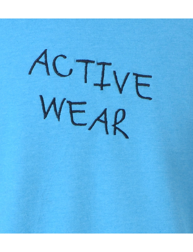 Label Activewear Embroidered Sweatshirt - Sweatshirts - Beyond Retro