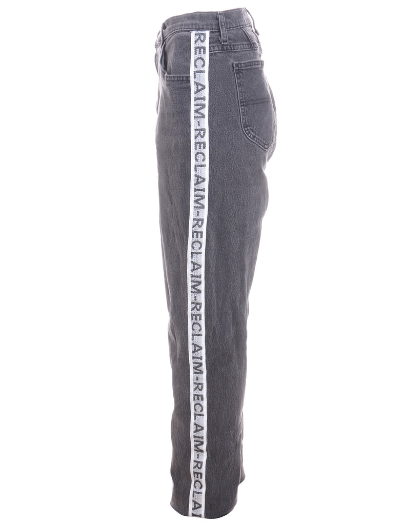 Label Ainsley Reclaim Side Tape Jeans - Jeans - Beyond Retro