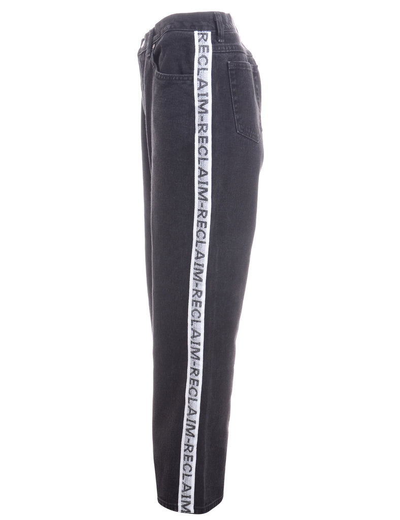 Label Ainsley Reclaim Side Tape Jeans - Jeans - Beyond Retro