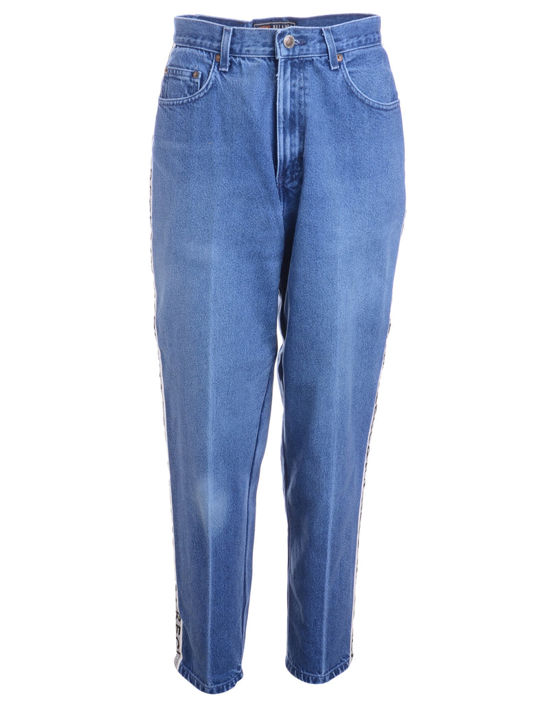 Label Ainsley Reclaim Side Tape Jeans - Jeans - Beyond Retro
