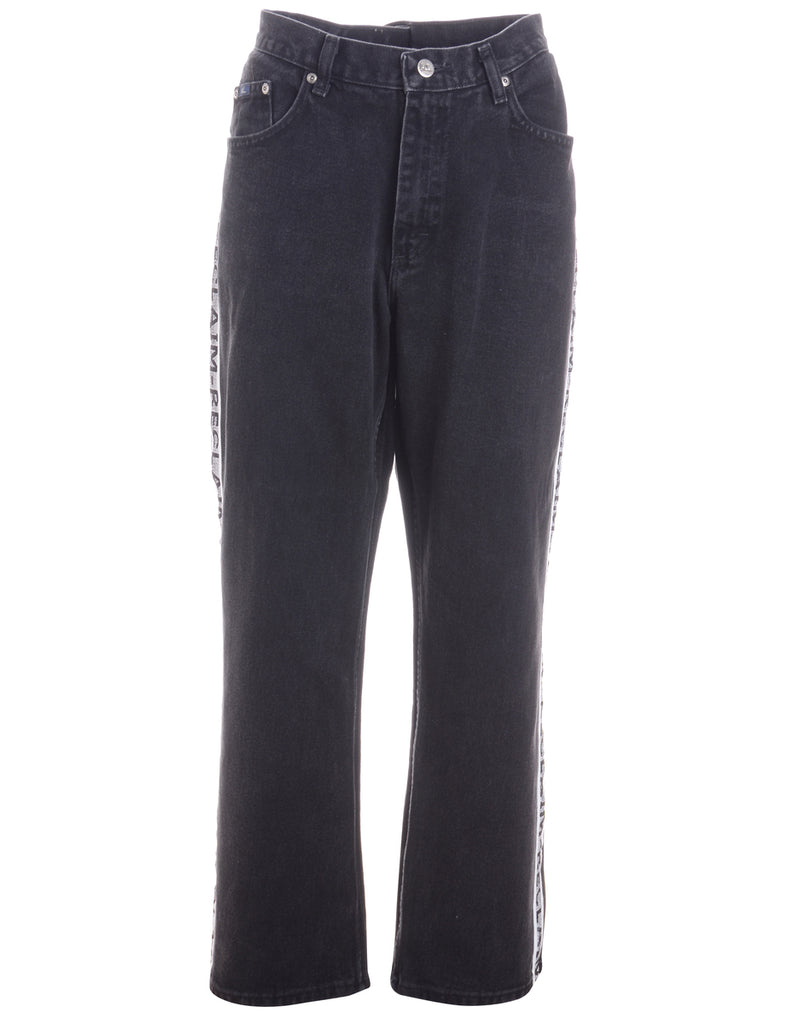 Label Ainsley Reclaim Side Tape Jeans - Jeans - Beyond Retro
