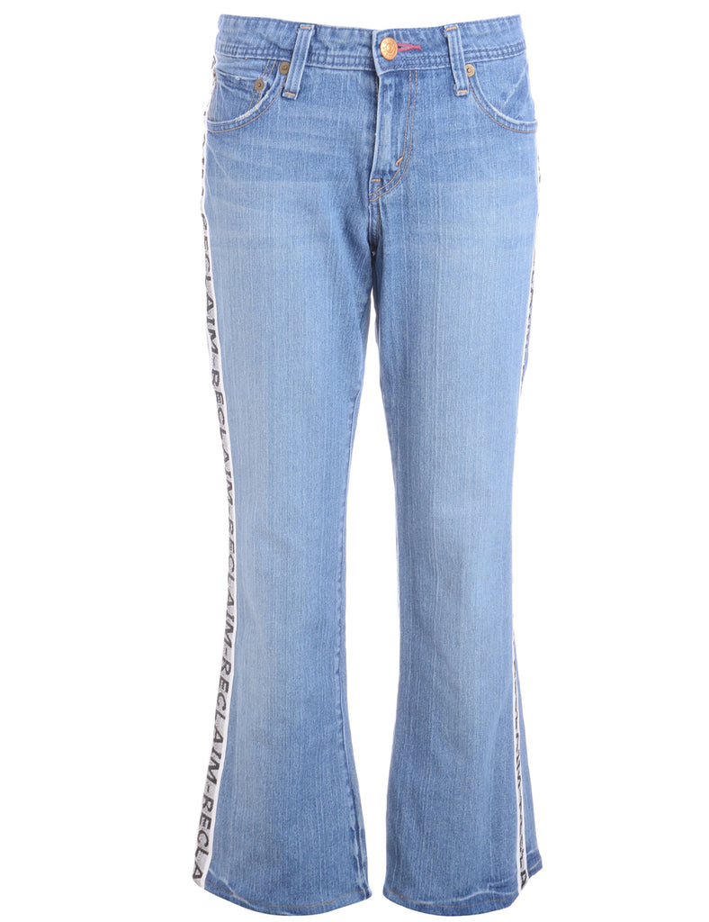 Label Ainsley Reclaim Side Tape Jeans - Jeans - Beyond Retro