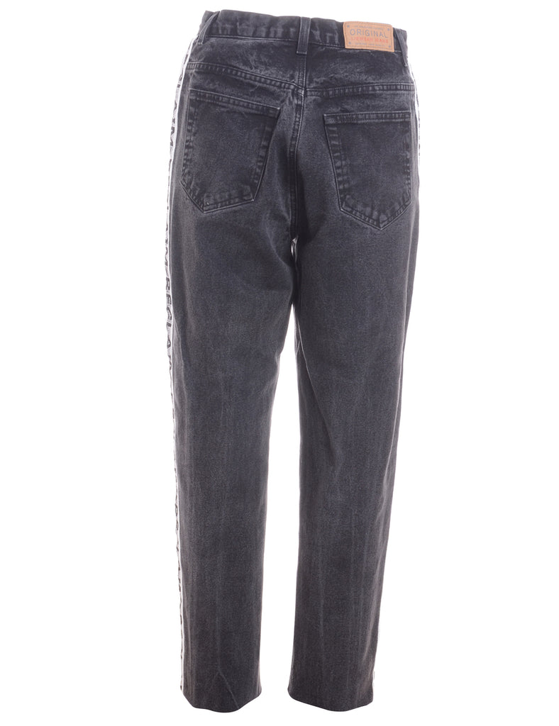 Label Ainsley Reclaim Side Tape Jeans - Jeans - Beyond Retro
