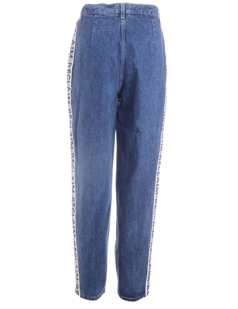Label Ainsley Reclaim Side Tape Jeans - Jeans - Beyond Retro