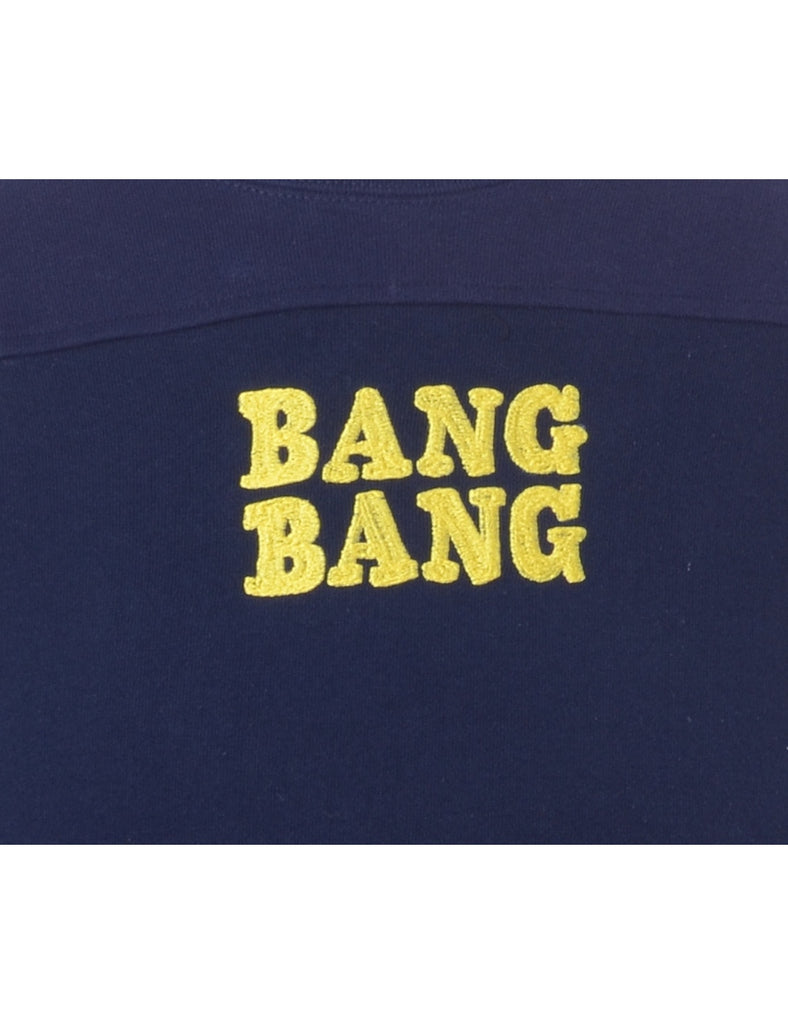 Label Bang Bang Embroidered Sweatshirt - Sweatshirts - Beyond Retro