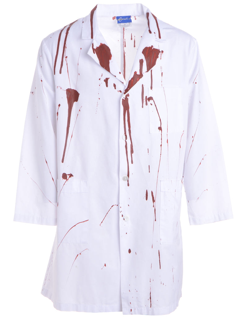 Beyond Retro Label Label Blood Stunt Halloween Doctors Uniforms