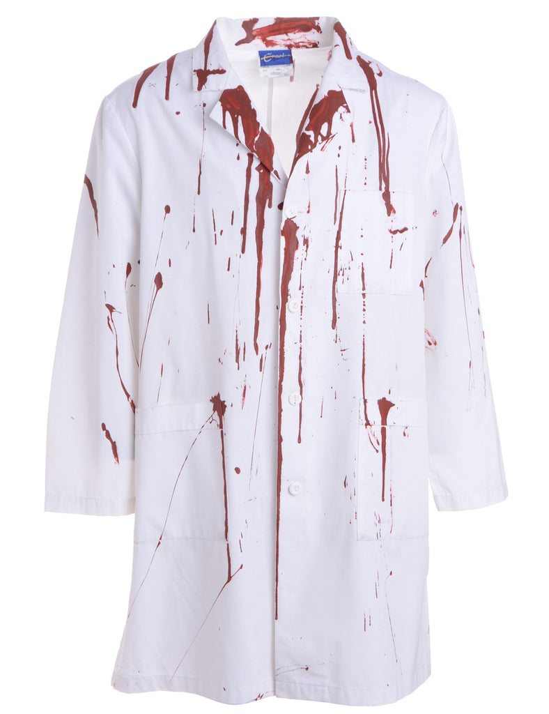 Beyond Retro Label Label Blood Stunt Halloween Doctors Uniforms