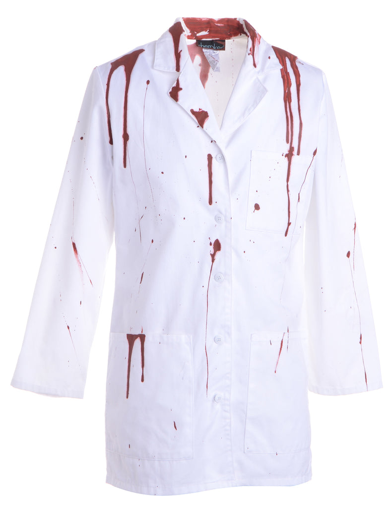 Beyond Retro Label Label Blood Stunt Halloween Doctors Uniforms