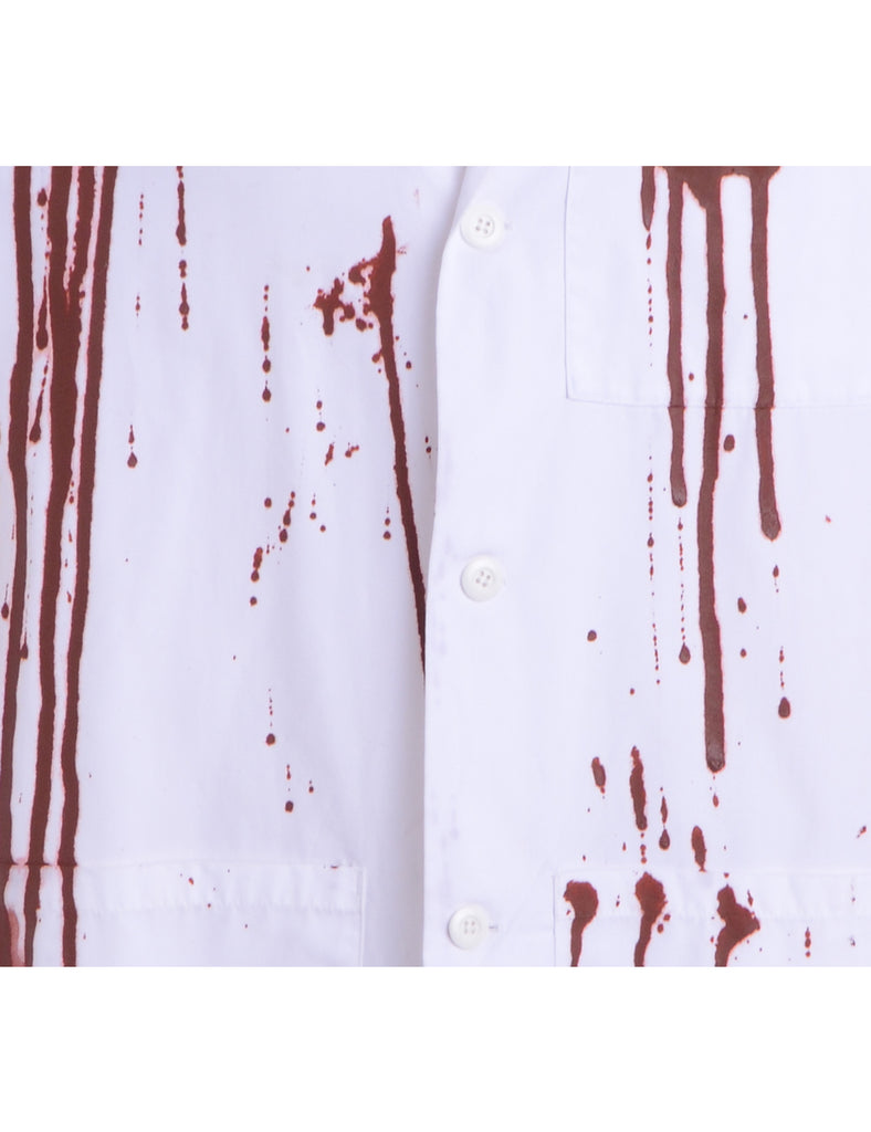 Beyond Retro Label Label Blood Stunt Halloween Doctors Uniforms