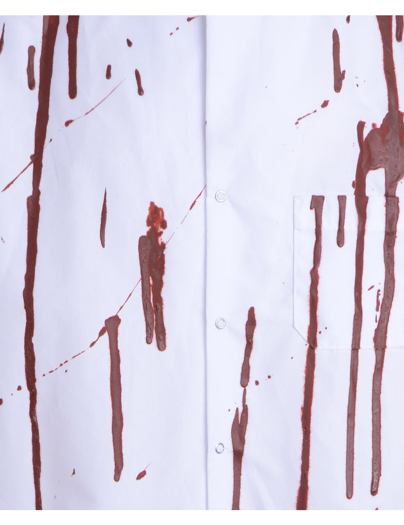 Beyond Retro Label Label Blood Stunt Halloween Doctors Uniforms